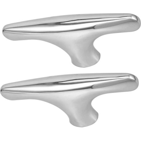 Lot de 2 Poignée de plateau, Acier inoxydable, Design poli, Pour buffet hôtel et maison (1/5)