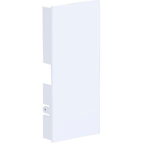 Canal d'appui de fenêtre Embout 62x110 blanc pur RAL 9010