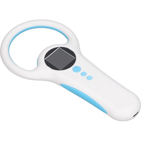 Lecteur de puces RFID sans fil portable Bluetooth 134,2 kHz/125 kHz pour animaux (1/5)