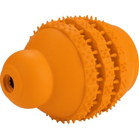 Jouet interactif en forme de gourde pour chien, distributeur de friandises, jouet à mâcher pour le nettoyage des dents (orange) (1/5)