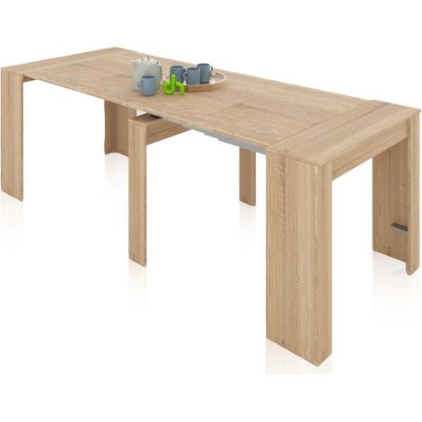 Mesa consola extensible Denis Roble Canadian 90cm (ancho) x 78cm (alto) (1/5)