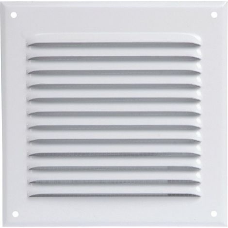 Grille aluminium laquée - 165 x 165 mm - 90 cm² - Anjos