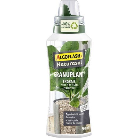 Engrais liquide - ALGOFLASH NATURASOL - Granuplant - 500 mL (1/2)