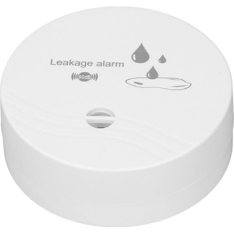 Capteur de fuite d'eau avec alarme sonore 100dB pour maison, bateau, atelier, garage, cave et entrepôt (1/5)