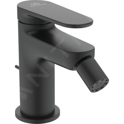 Ideal Standard Cerafine Nuovo - Mitigeur bidet avec bec, noir soyeux BD775XG (1/5)