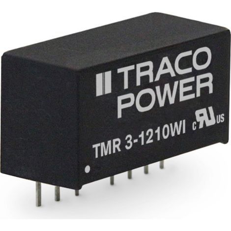 TracoPower TMR 3-2421WI DC/DC-Wandler, Print 24 V/DC 5 V/DC, -5 V/DC 300 mA 3 W Anzahl Ausgänge: 2 x