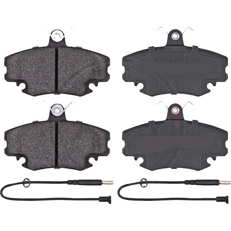 KIT PASTIGLIE FRENO ANTERIORI compatibile con RENAULT LOGAN I (LS) / PASTIGLIE FRENANTI AUTO OEM P 68 008 P 68 038, / SOSTITUZIONE DIRETTA / BASSA POLVERE / SILENZIOSO