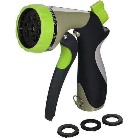 High pressure garden hose nozzle models for outdoor watering plants, lawns, car washing and pet showering. (1/4)