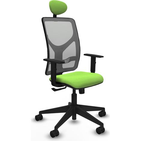 Silla de Oficina con Cabecero Motilla Piqueras y Crespo 1D066N1 Pistacho