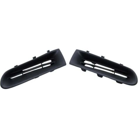 Grille de pare-chocs avant gauche droite pour Renault Clio MK3 2005-2009 7701208684 - Matériau ABS noir (gauche) (1/4)