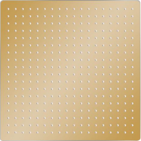 Maison Exclusive - Testa Doccia a Pioggia in Acciaio Inox 50x50 cm Quadrata Oro (1/5)
