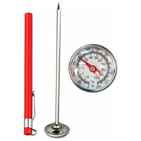 Umweltfreundliches Bodenthermometer zur Temperaturmessung aus Edelstahl für den Lebensmittelgebrauch wasserdicht