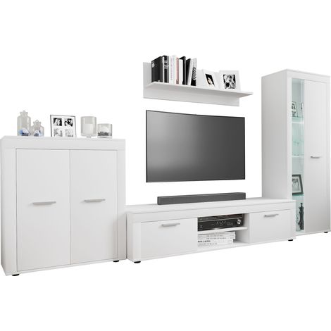 4 pcs Cabinet Wall Set Résidentiel Mur Usilo XL 159x300x37 - VCM (1/3)