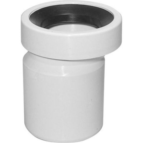 RACCORDO ECCENTRICO BIANCO PER WC HTSK VALSIR Diam. 110