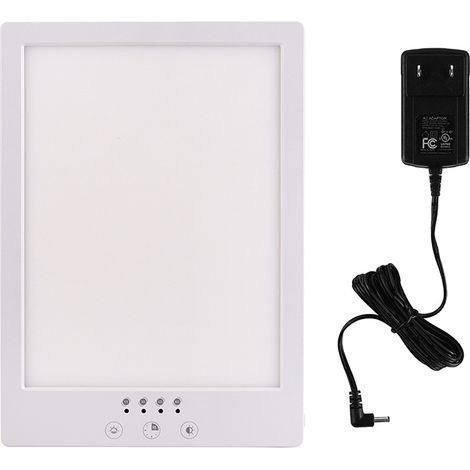 Lampe de luminothérapie SAD 10000 lx LED, protection des yeux, améliore l'humeur (1/5)