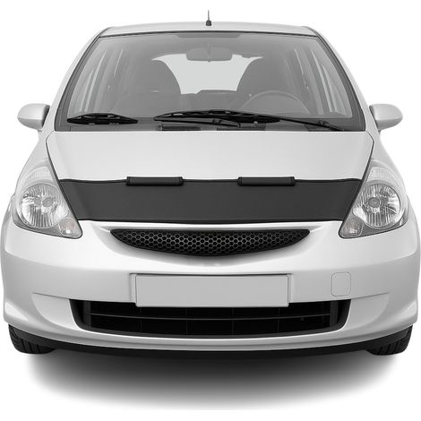 Protège Capot Compatible avec Honda Jazz 2001 à 2008, Bra de Capot Protection, Noir (1/5)