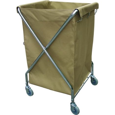 Chariot à linge Servo-X - 620 x 620 x 985 mm - JANTEX (1/5)