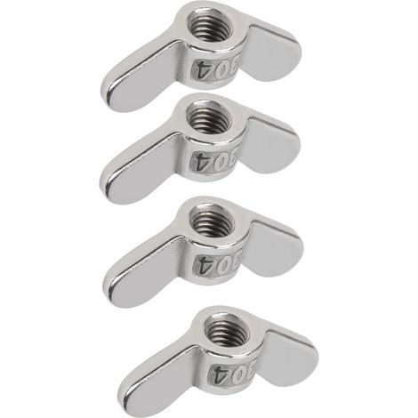 10 Pièces Écrous Papillon M8 Acier Inoxydable 304 pour Bricolage et Assemblage