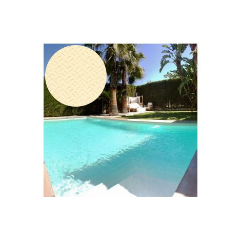 Rotolo Elbtal Antisdrucciolo SABBIA h1.65x10m membrana PVC 200/100