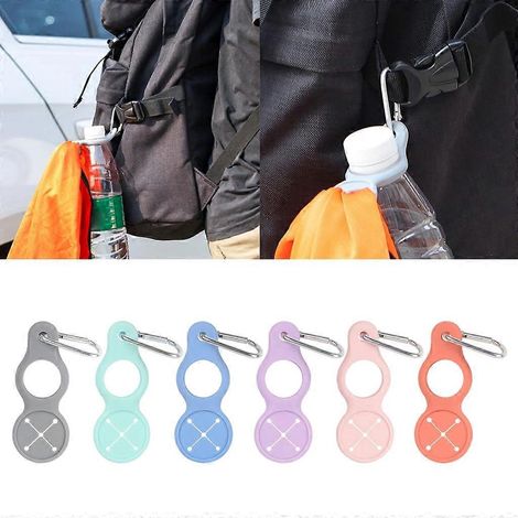 Boucle de suspension pour bouteille d'eau, clip porte-bouteille pour activités de plein air (1/4)