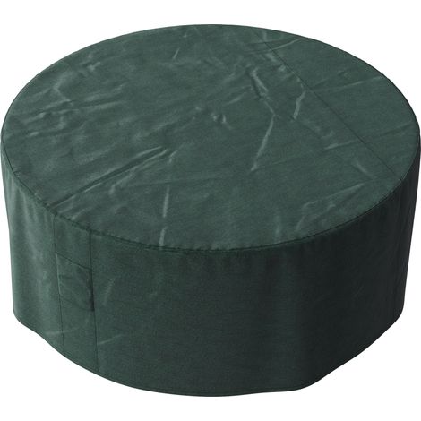 Garden Patio Large Furniture Set Round Cover 600D Oxd Waterproof, Ф193 x 80H cm, Green (1/5)