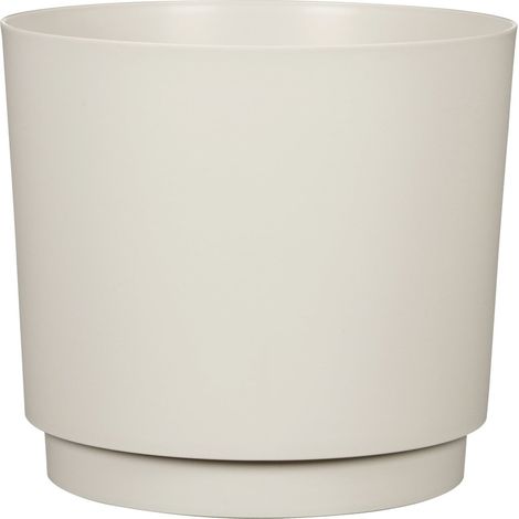 Scheurich Blumentopf Kunststoff Ø 14,9 x 13,3 cm avorio