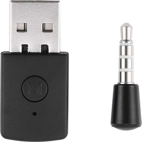 Yeepin PS4 Bluetooth-Adapter – Mini-USB 4.0 Dual-Mode-Bluetooth-Adapter mit Empfänger und Sender, kompatibel mit PS4 PlayStation (1/5)