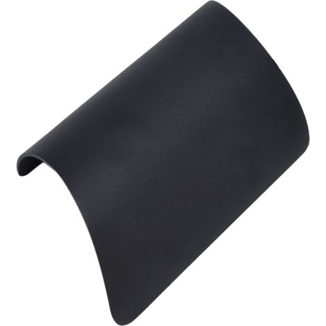 Schwarze LED-Wandleuchte im modernen, minimalistischen Stil im europäischen Stil, feuchtigkeitsbeständig, für Flur, Treppenhaus, Innenhof, warmweißes LED-Licht, AC 85–265 V (1/5)