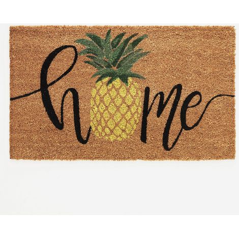 Rutschfeste Kokosfaser-Fußmatte Pineapple (1/4)