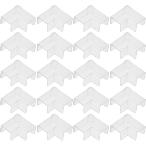 Protections d'angle pour aquarium en verre noir Uonlytech 8 mm (1/5)