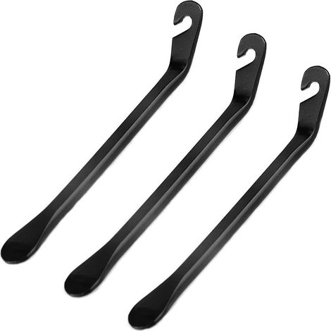 Metallene Fahrradreifenheber, Fahrradreifenheber, Fahrradreifenmontiergeräte, Reifenreparatur (1/5)