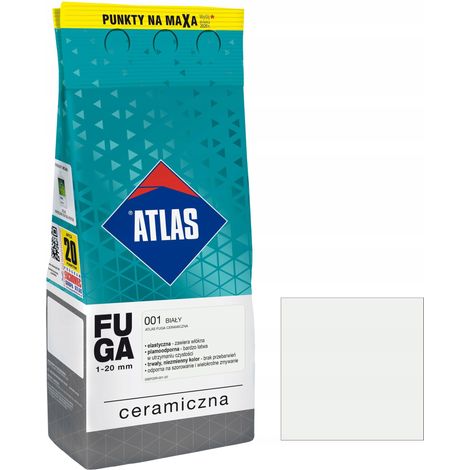 Joint céramique Atlas 001 blanc 2 kg 1-20 mm 1 pc.