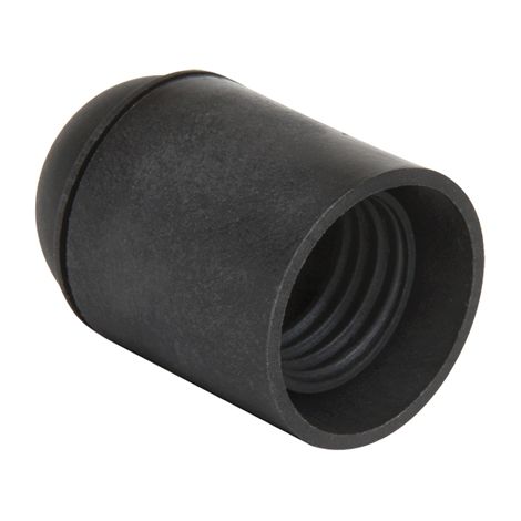 DEBFLEX - DOUILLE E27 LISSE PLASTIQUE NOIR - 712660
