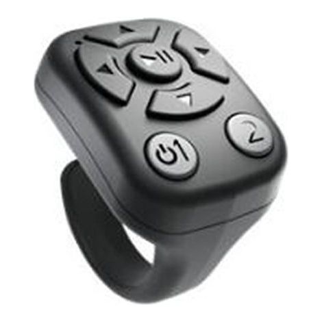 Bluetooth smart ring remote control for taking photos, selfies and reading e-books (black) (1/5)