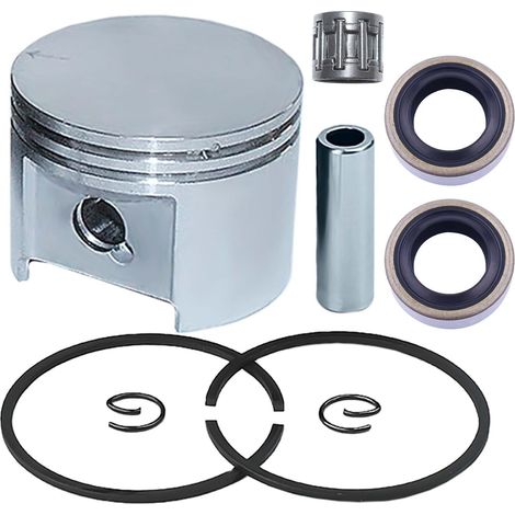 TS400 49mm Piston Rings Kit for Stihl TS400 Concrete Cut Off Saw, For Stihl TS400 Concrete Saw Piston Kit, TS 400 Piston Ring Set with Oil Seals Needle Bearing Part 1127-034-3006 4223-030-2000 (1/5)