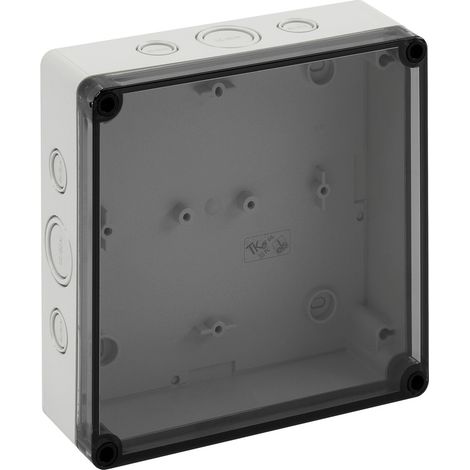 Spelsberg TK PC 1818-6F-TM Installations-Gehäuse 180 x 182 x 63 Polystyrol, Polycarbonat, Polyureth