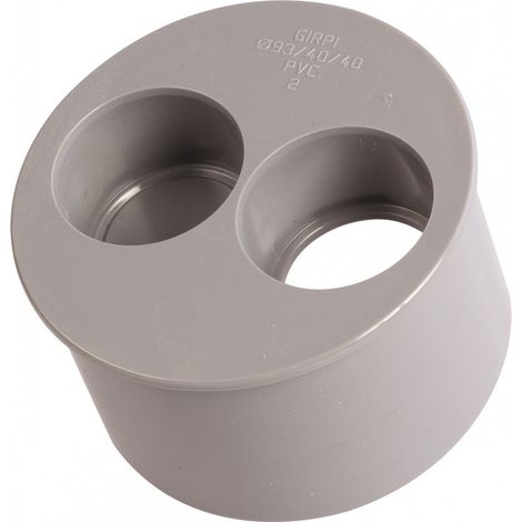 Tapón de reducción operculado 2 pines macho/hembra 93 - 40 - 40