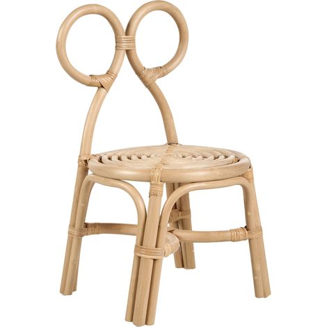 Kindersessel MIRTIA Rattan Naturfarben