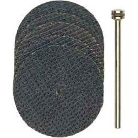 PROXXON 2228818 2228818-SET 5 DISCOS REFORZADOS 38 MM + VÁSTAGO, 0 W, 0 V, METAL