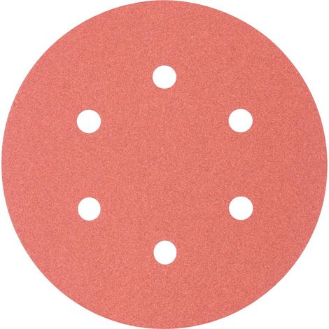 PFERD TOOLS KSS 150 6 L A 180 45017118 Feuille abrasive pour ponceuse excentrique perforé Grain 180 (Ø) 150 mm 25 pc(s) Y189052 (1/4)