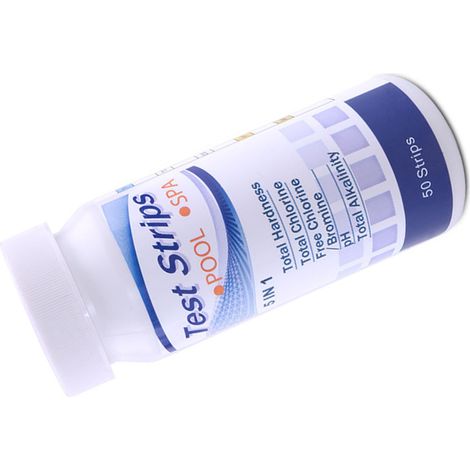 Wasserteststreifen pH-Wert-Teststreifen Gesamthärte-Teststreifen Pool-Teststreifen für Aquarium und Teich 5 in 1 (1/5)