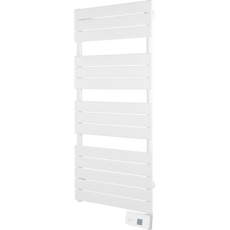Atlantic – Sèche-serviette eau chaude digital 750W – Largeur 556mm – Hauteur 1388mm – Couleur graphite – Technologie 3CS pour chaleur continue (1/3)