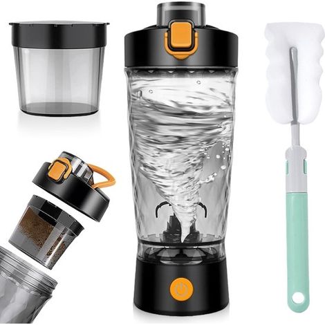 Elektrischer Shaker – Elektrischer Fitness-Shaker – Shaker – Fitness-Shaker – Elektrischer Protein-Shaker – Shaker-Becher – Shaker – Automatisches Mixen – Protein-Shaker – Automatischer Sport-Shaker