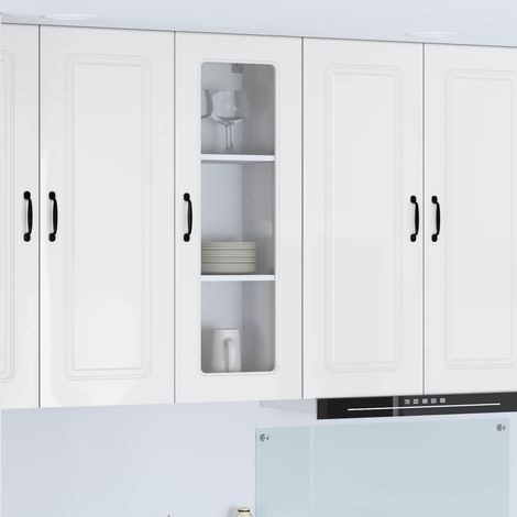 Küchenschrank Kalmar Hochglanz Weiß 40 x 31 x 100 cm