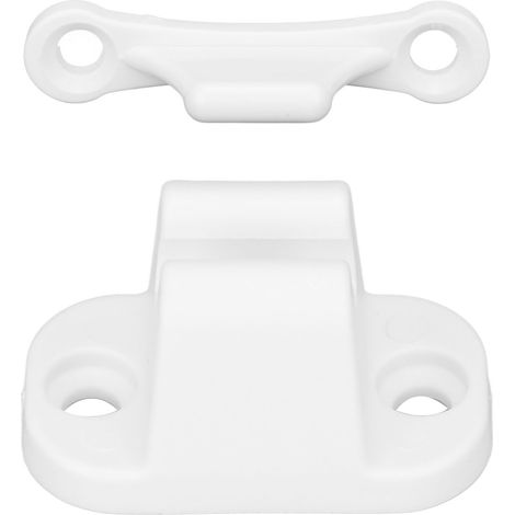 Arrêt de Porte en T en Nylon Solide pour Van, Fourgon Aménagé et Camping-Car - Lot Blanc (1/5)