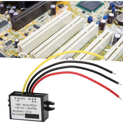 Convertisseur abaisseur CC-CC 24 V vers 12 V 10 A 120 W (1/5)