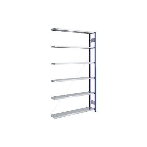 eurokraft pro Scaffale a innesto per magazzino montanti blu (1/3)
