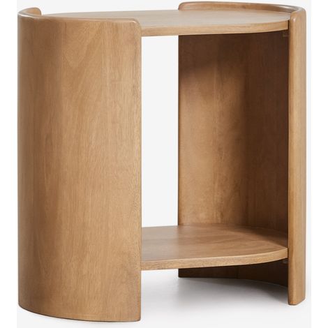 Table de chevet 50x35 cm en bois de manguier Sidney SKLUM (1/5)