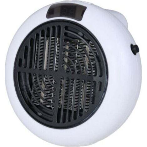 Aérotherme Aérotherme à prise Aérotherme à économie d'énergie : Aérotherme mobile 400 W 3 étages de ventilation - Aérotherme électrique portable avec télécommande (1/5)