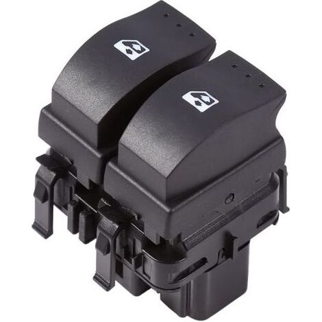 Bouton vitre 2 Interrupteur vitre 2 Commande de Lève-vitre Electrique Commutateur de Fenêtre Double, Interrupteur de Commande de Lève-vitre électrique Convient pour II 2 8200 060 045 (1/5)